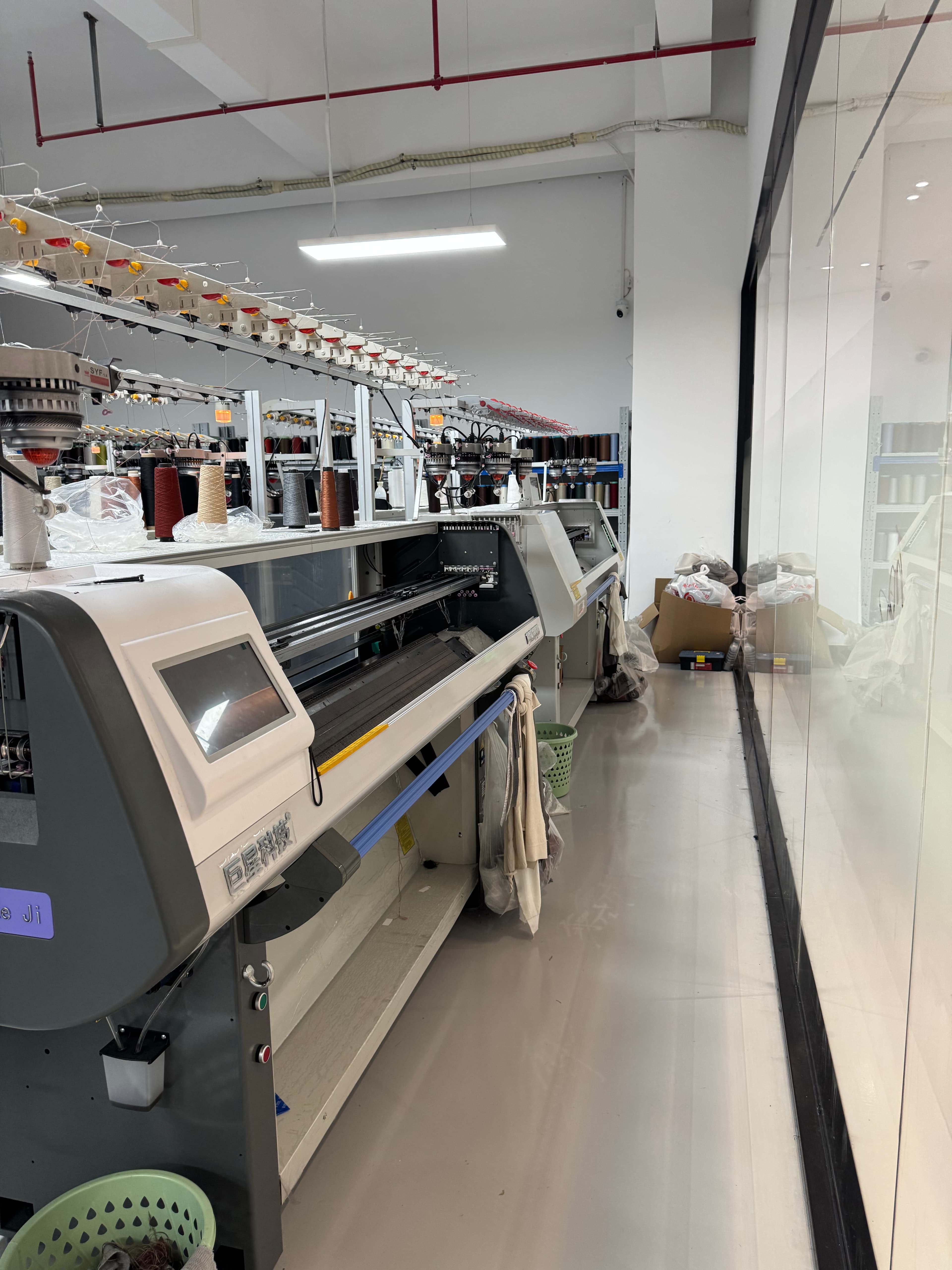 Machine line - Yiyi Shancuan factory visit photo
