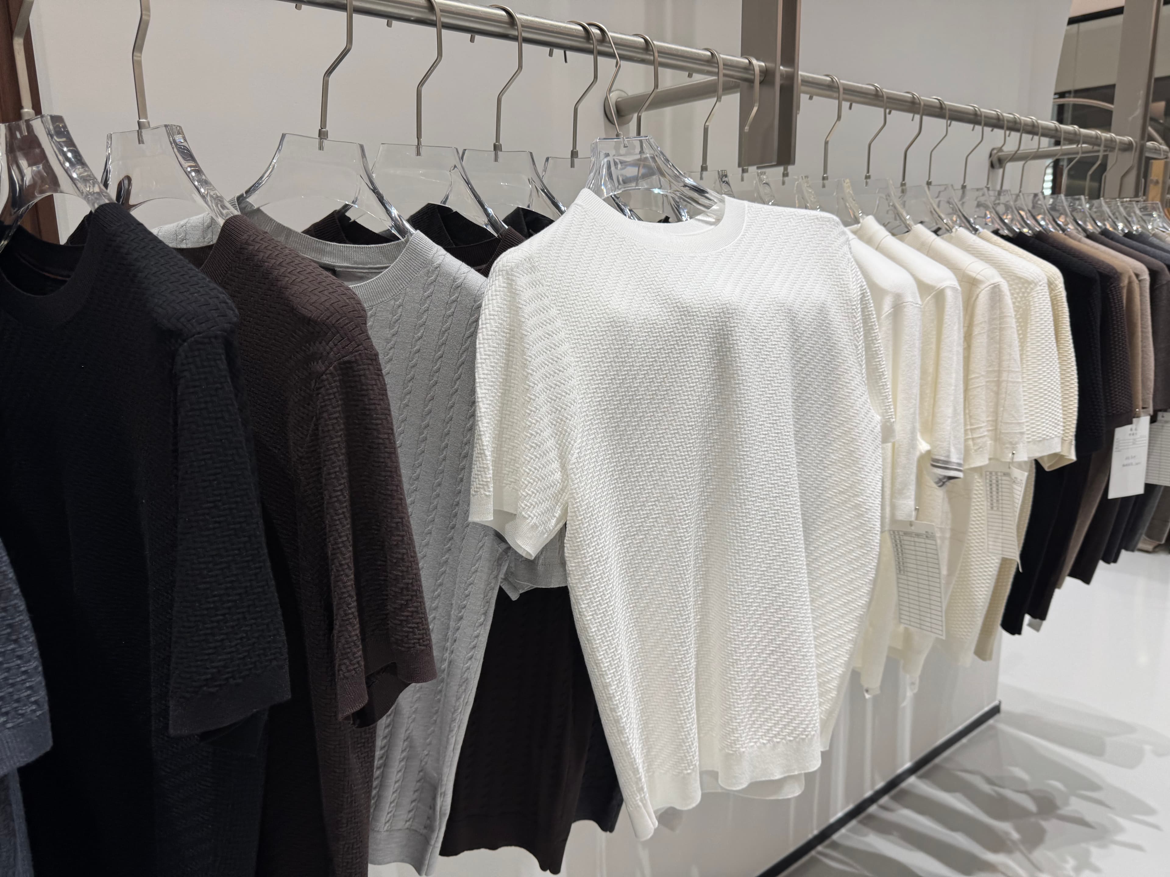Sample rack - Yiyi Shancuan factory visit photo